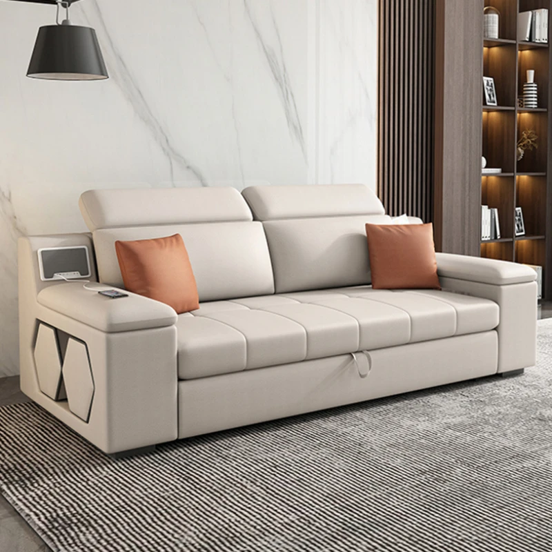 Многофункциональные скандинавские диваны простой квадратный уютный