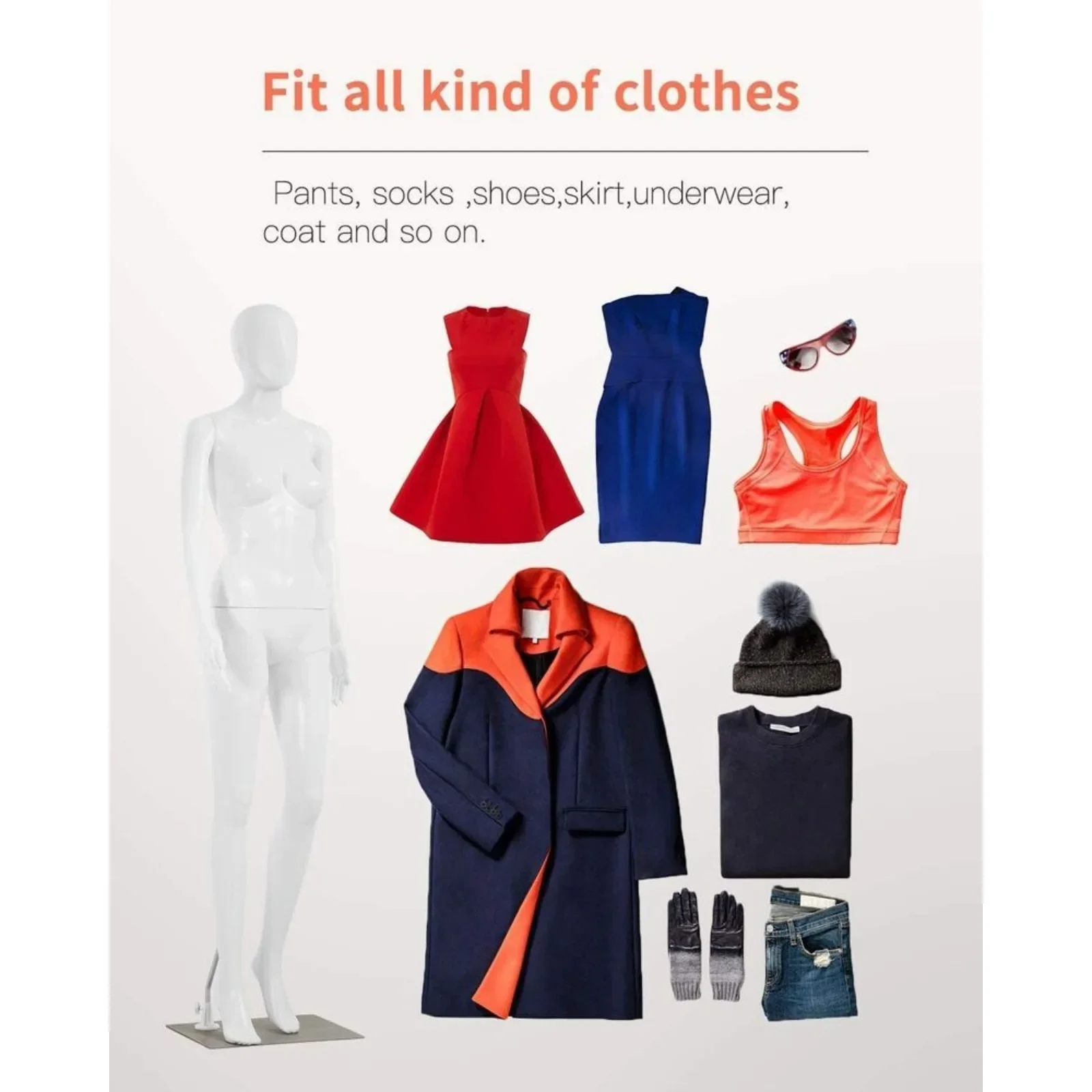 Maniqui femenino desmontable de Body completo фигурка с основанием из металла soporte para vestido