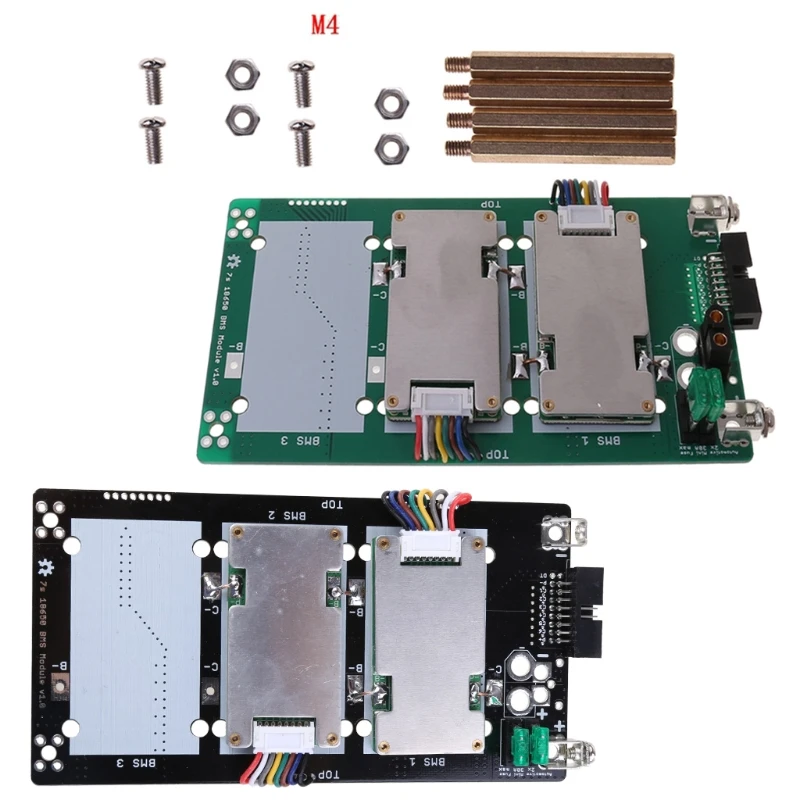 7S Power Wall Balancer PCB 18650 чехол для держателя батареи 20/40/60a Защитная панель | Электроника