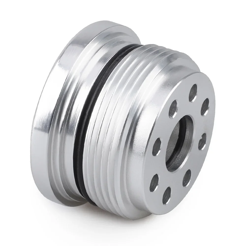 Заготовка алюминиевый бензиновый фильтр масляный сэндвич-адаптер автомобильные