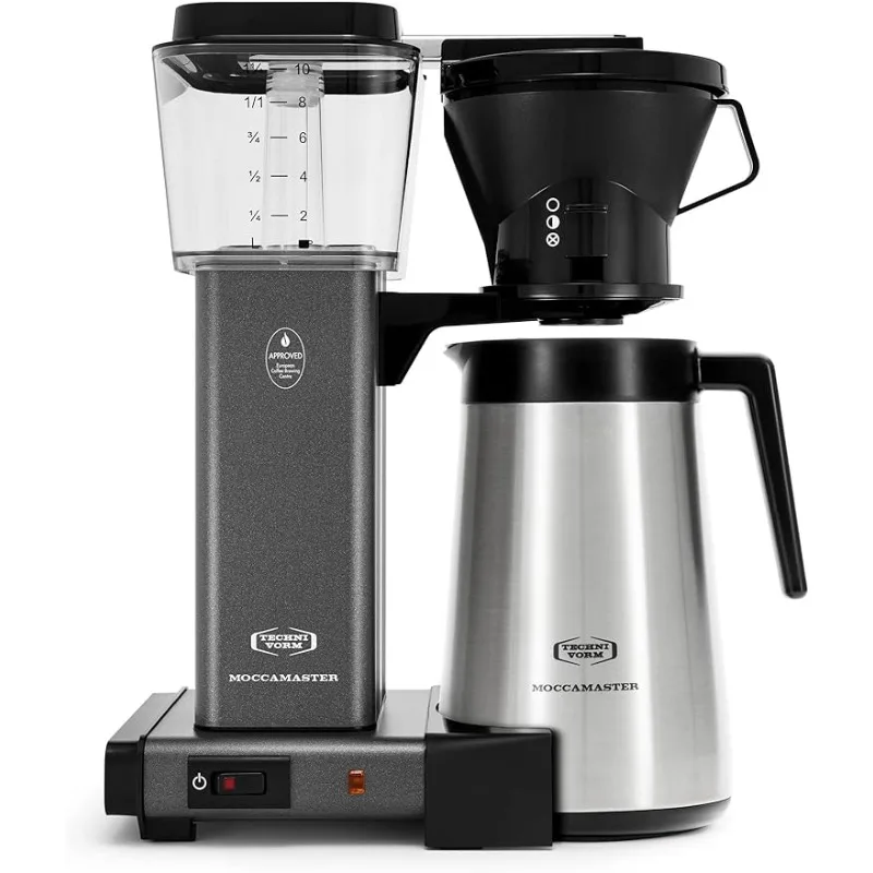 

Technivorm KBT Coffee Brewer, 40 oz, Stone Grey Coffee Machines
