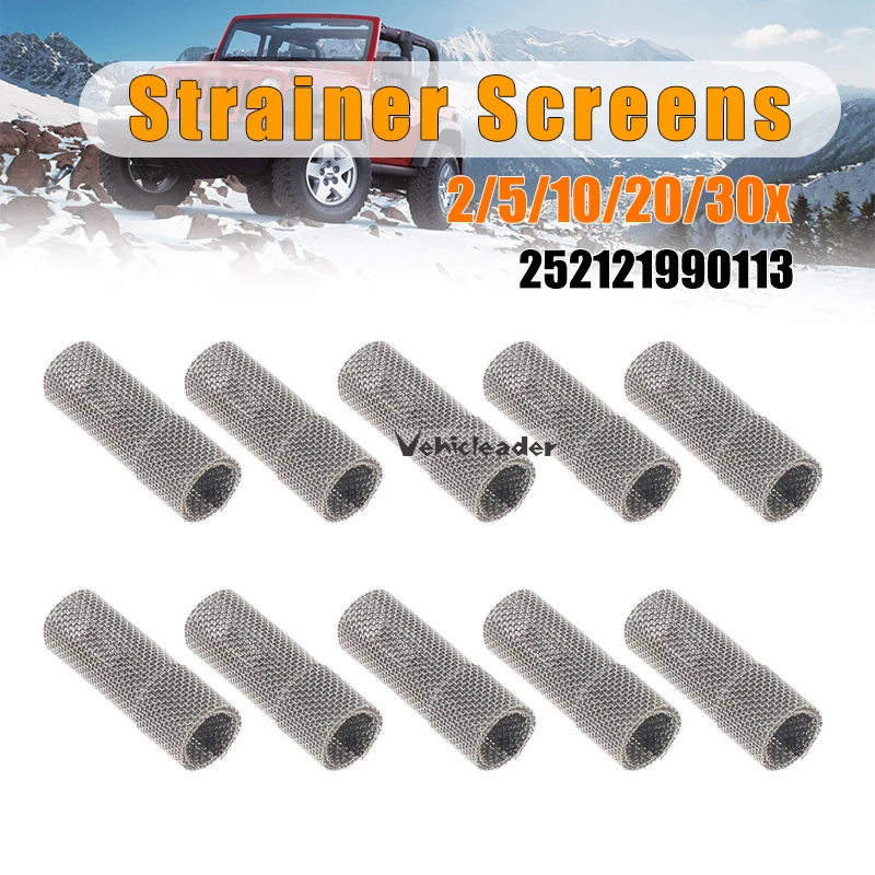 

2/5/10/20/30pcs Car Glow Plug Strainer Screens For Eberspacher Hydronic Heater B/D 3/4/5 D4WSC D5WSC D5WS D5WZ 252121990113