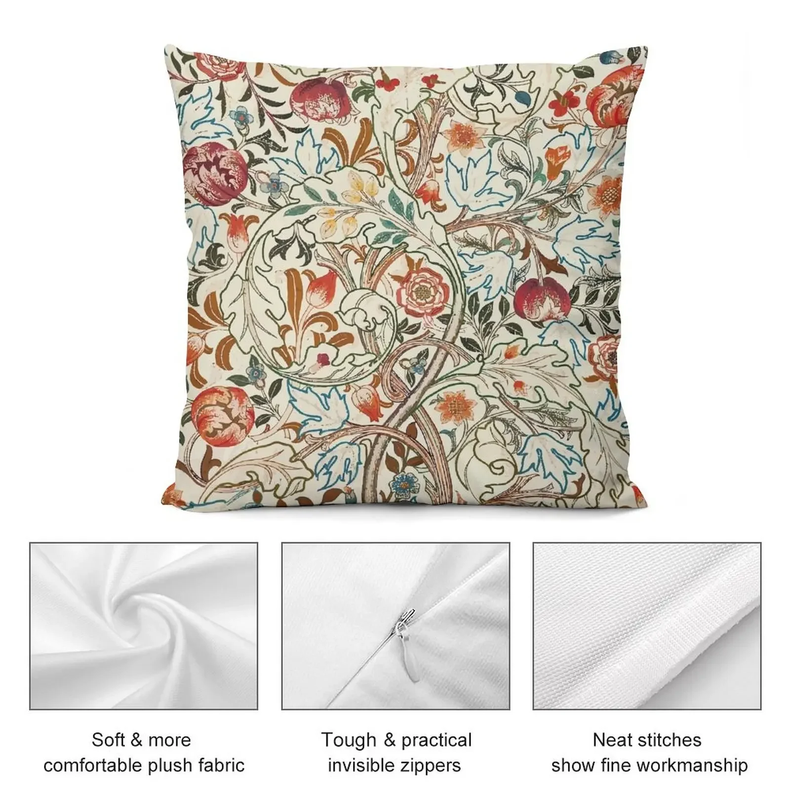 Уильям Моррис Викторианское искусство и ремесла Дизайнер движения Acanthus Portiere