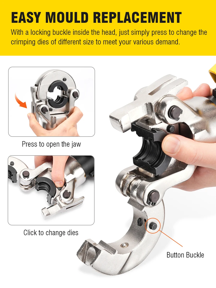 Европейские стандартные обжимные инструменты для труб Pex нержавеющей стали и