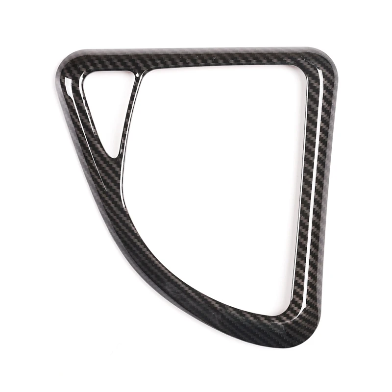 

Панель управления центральным переключением передач для автомобиля, рамка, обшивка, АБС углеродное волокно для 1 серии E81 E82 E87 2007-2011