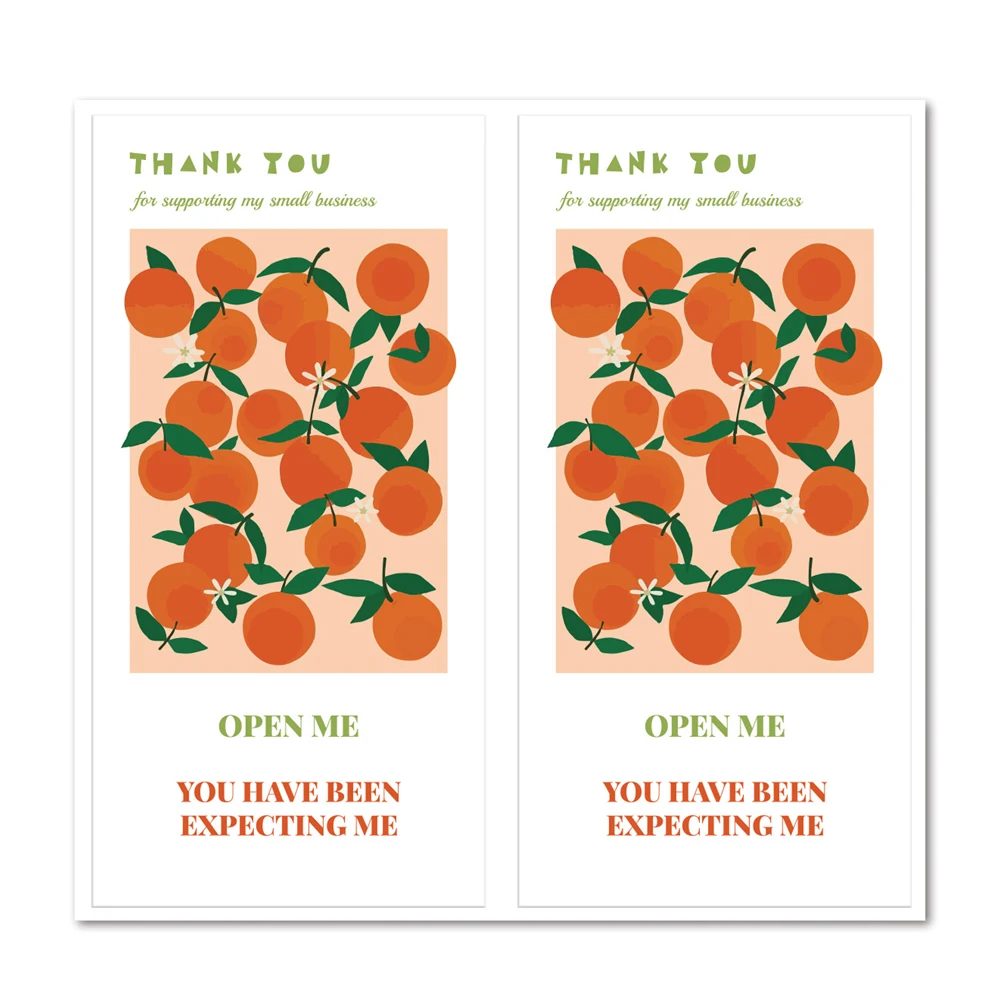 

Набор из 50 наклеек "Thank You", цветы, бумага