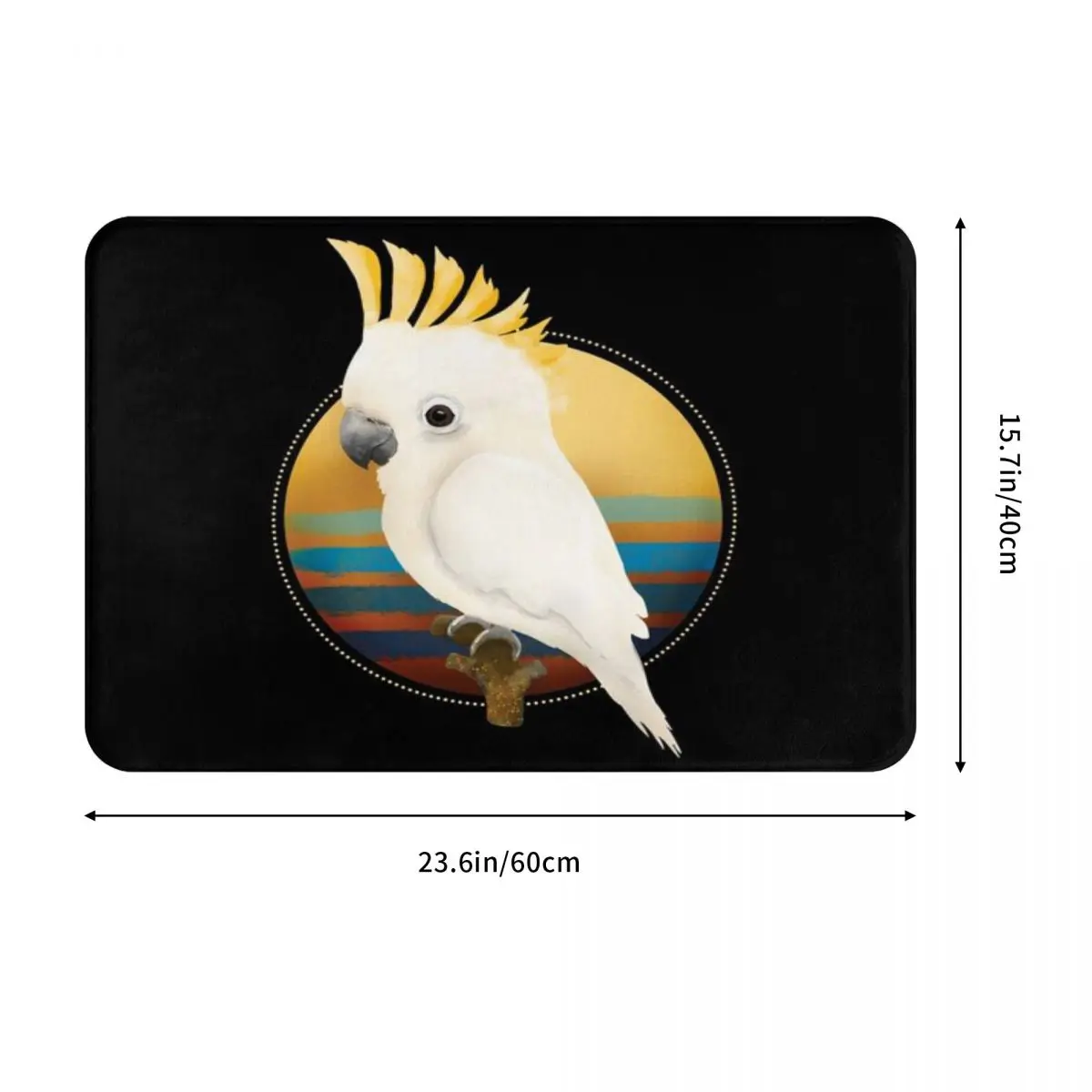 Сернистый ковер какаду коврик для ванной