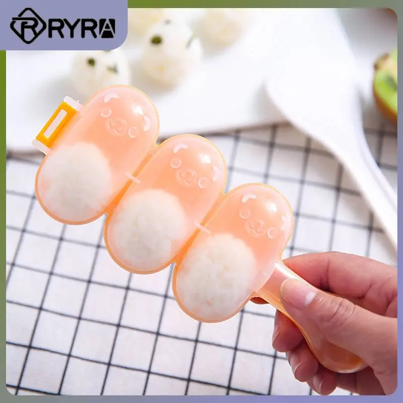 

2/4/5PCS Baby Rice Ball Mold Shakers Food Decoration Kids Lunch DIY Sushi Maker Mould Kitchen Tools Creative Sushi Making Tools