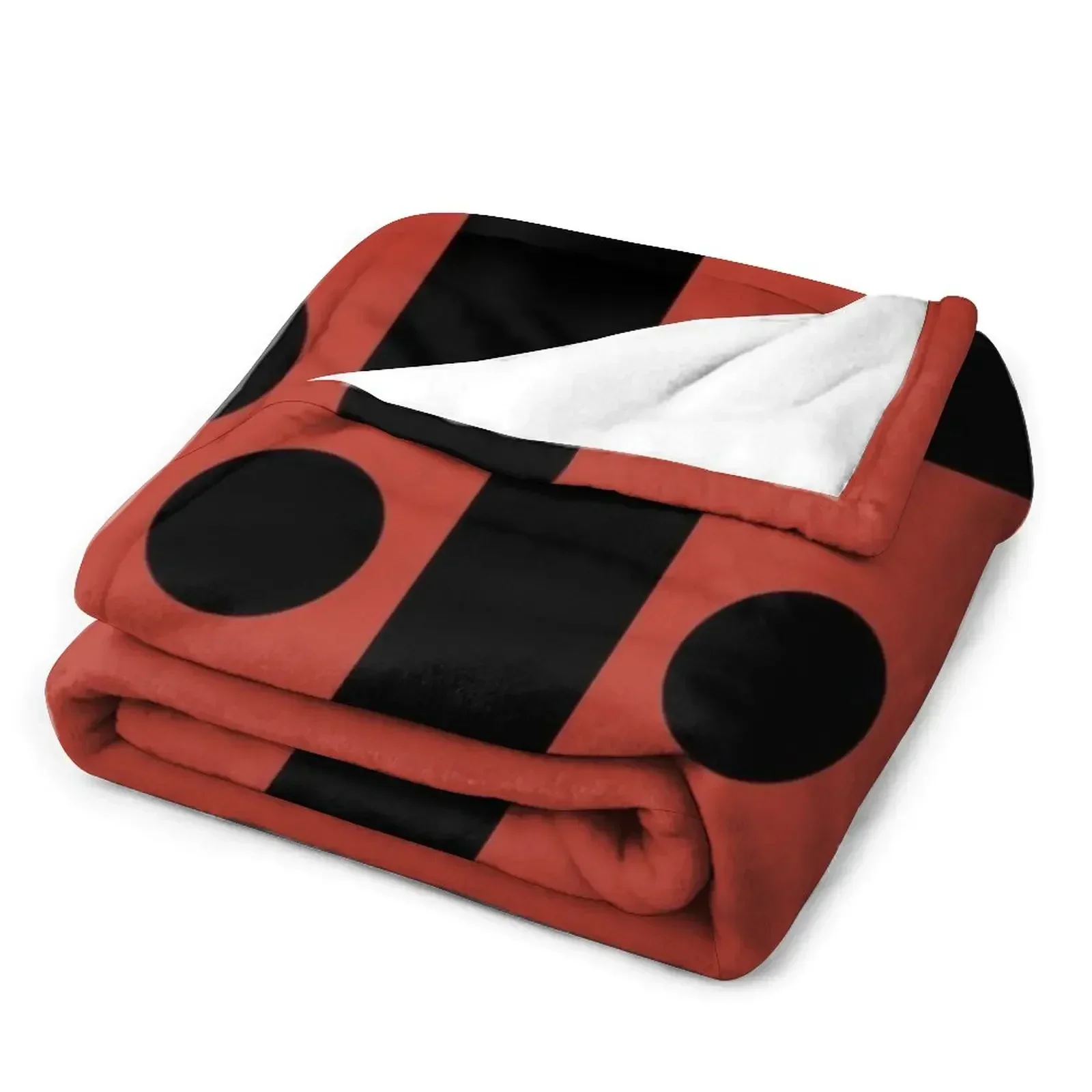 Символ посетителей (логотип) из телешоу V-образное одеяло Роскошные тонкие одеяла