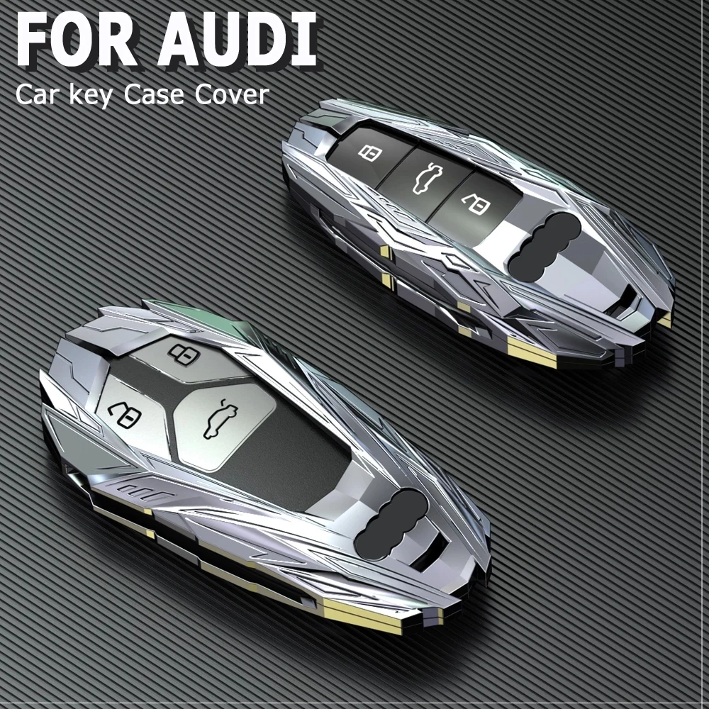 Складной чехол для смарт-ключей Audi A3 A4 A5 A6 A7 Q3 Q5 S6 B6 B7 B8 C6 8P 8V 8L TT RS