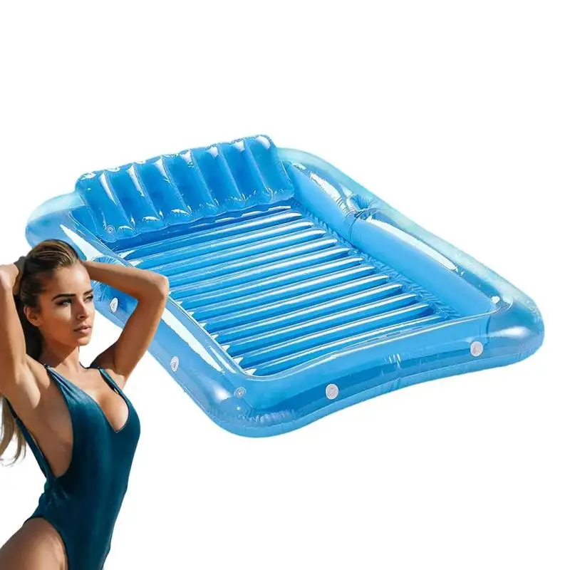 

Inflatable Pool Float Lounge Pool Floaties Rafts For Adults Teenagers Floating Pool Lounger Sun Tanning Floats Pool Party Toys