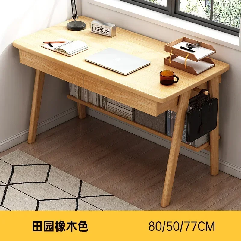 Современный компьютерный стол для дома простой письменный с стулом учебы