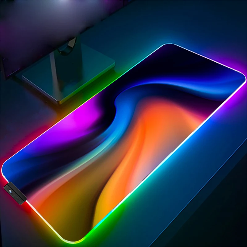 

Keyboard Mat Laptop Gamer Rug Pc Accessories Carpet Mouse Computer Table Gaming Mousepad Anime Creative Visual Effects Diy Pad