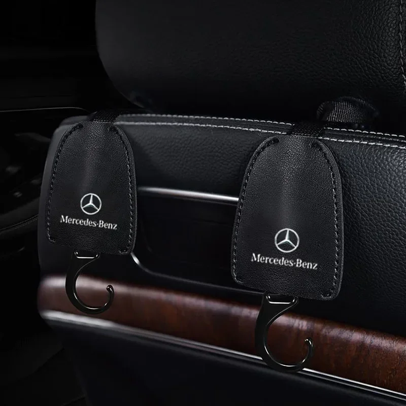1 шт. кожаные крючки для спинки автомобильного сиденья портативная подвесная