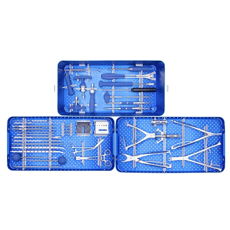 

Hot Sale Orthopedic Surgical Kit Spinal Pedical Screw Instrument Set