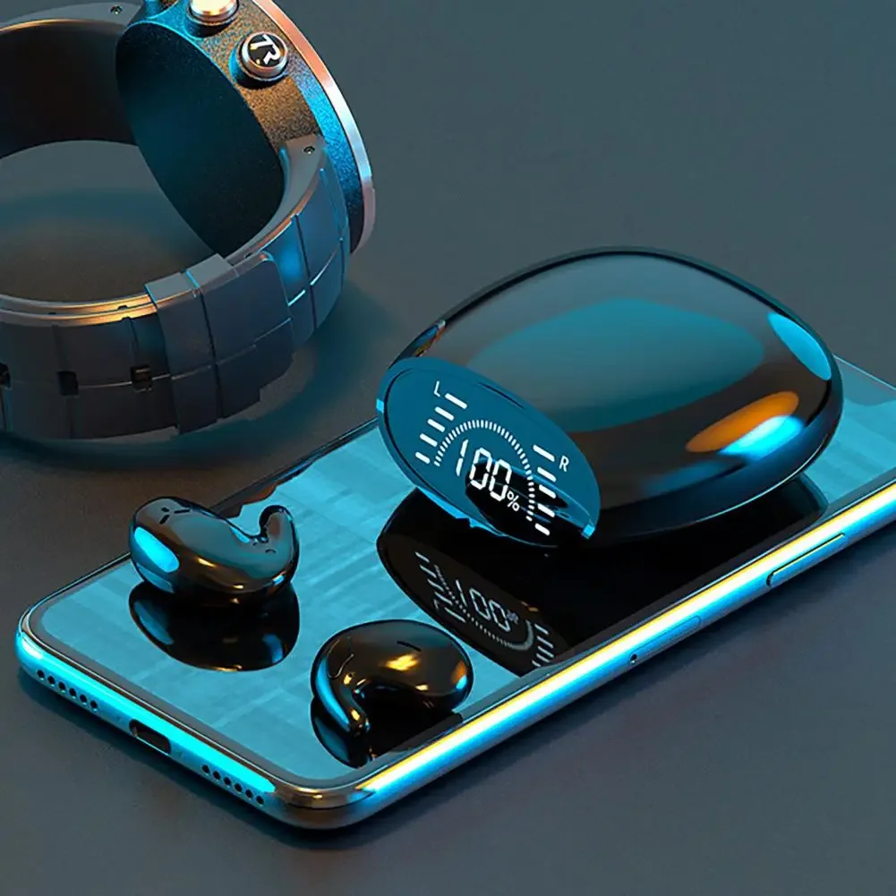 MD528 Наушники с костной проводимостью Bluetooth 5 2 Hi-Fi Беспроводные наушники для сна