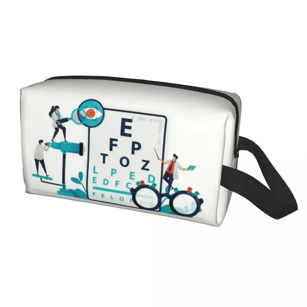 Snellen Chart Глазный экзамен Дорожная косметичка Женская оптометрическая оптика