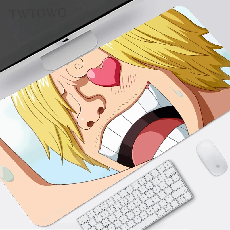 

One Piece Mouse Pad Gaming XL Large Computer Home Mousepad XXL Desk Mats Natural Rubber Soft Office Anti Slip PC Mice Pad