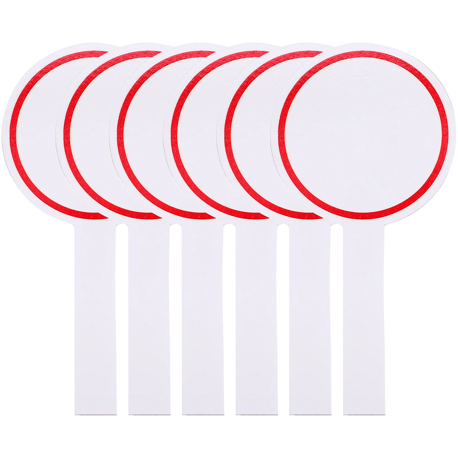 

6 Pcs Score Board Small Whiteboards Simple Scoreboard Handheld Foam Dry Erase Lap Student
