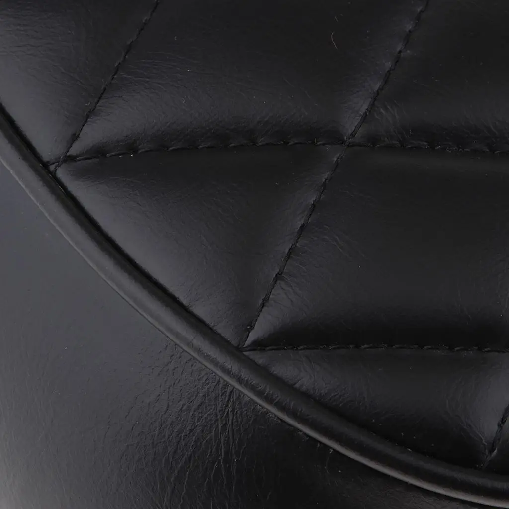 Мотоциклетное винтажное седло dolity для кафе стильное с ромбовидным узором черная