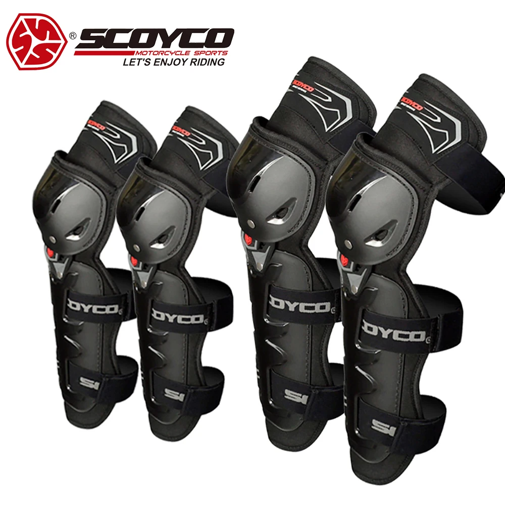 Наколенники для мотоцикла SCOYCO Защитные Налокотники мотокросса спортивное