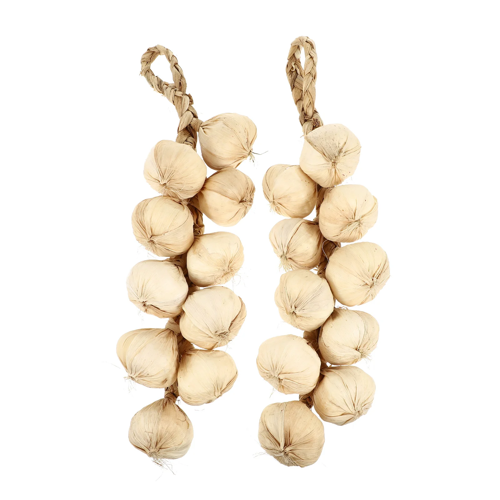 

2Pcs Hanging Fake Garlic Realistic Garlic Hanging Ornaments Scene Layout Pendants