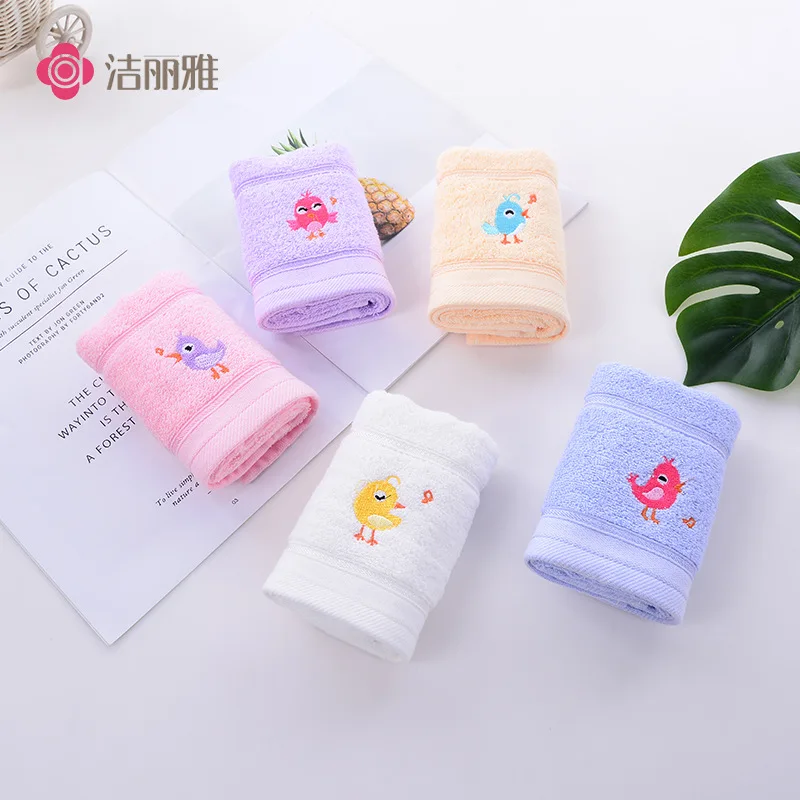 

New Children's Towel Soft Skin Friendly Strong Water Absorption Baby Towel Pure Cotton Cute Baby Wash Towel Doudou Baby Stuff