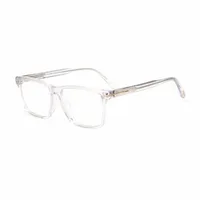 TOM Brand Designer Vintage Spectacle Glasses For Men Women Square Computer Eyewear Acetate Luxury Eyeglasses Frames TF5407