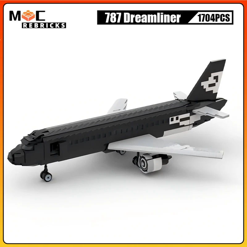 Конструктор MOC US для городского транспорта пассажирского самолета 787