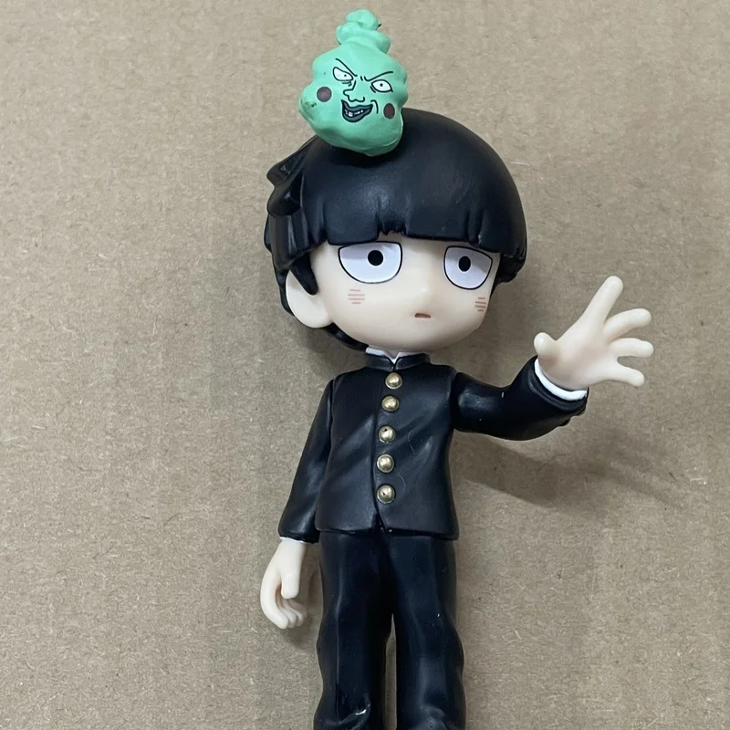Фото В наличии: Bushiroad Palverse Mob Psycho 100 III, оригинальная мини-фигурка Шигэо Кагеямы (чиби), коллекционные аниме-игрушки №3