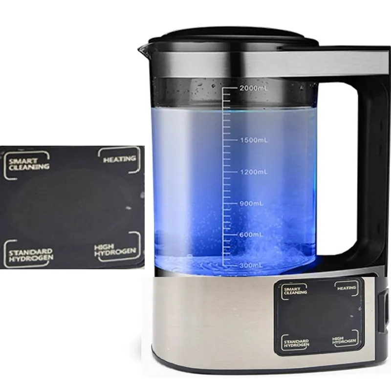 

110V 220V 2L Home Electric Kettle Water Bottle Hydrogen Rich Water Ionizer Water Filter For Home Appliance