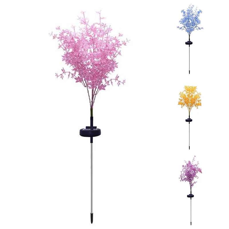 

1Pcs Imitated Plant Solar Lamp Garden LED Solar Light Outdoor Lamp Adornment