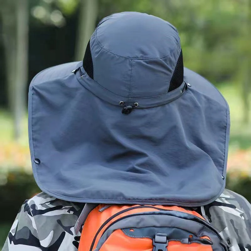 Шляпа От Солнца Мужская рыболовная шляпа с защитой от УФ-лучей солнца