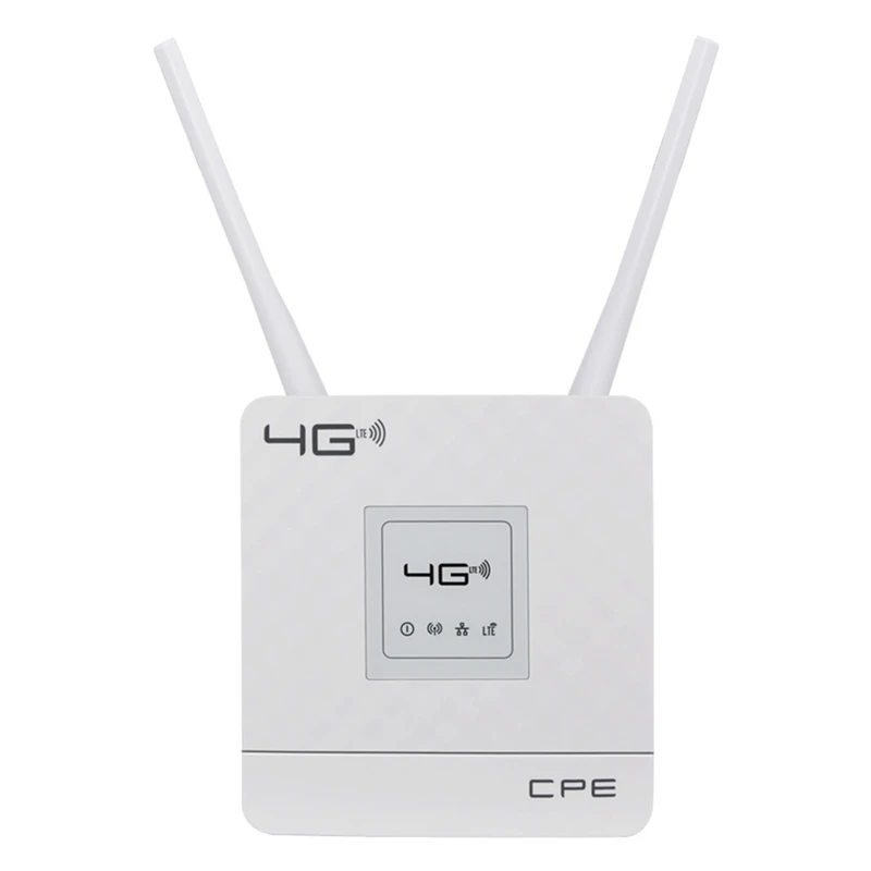 

LTE Router 150Mbps 4G CPE Wireless Router External Antennas Wifi Modem With RJ45 Port And SIM Card Slot