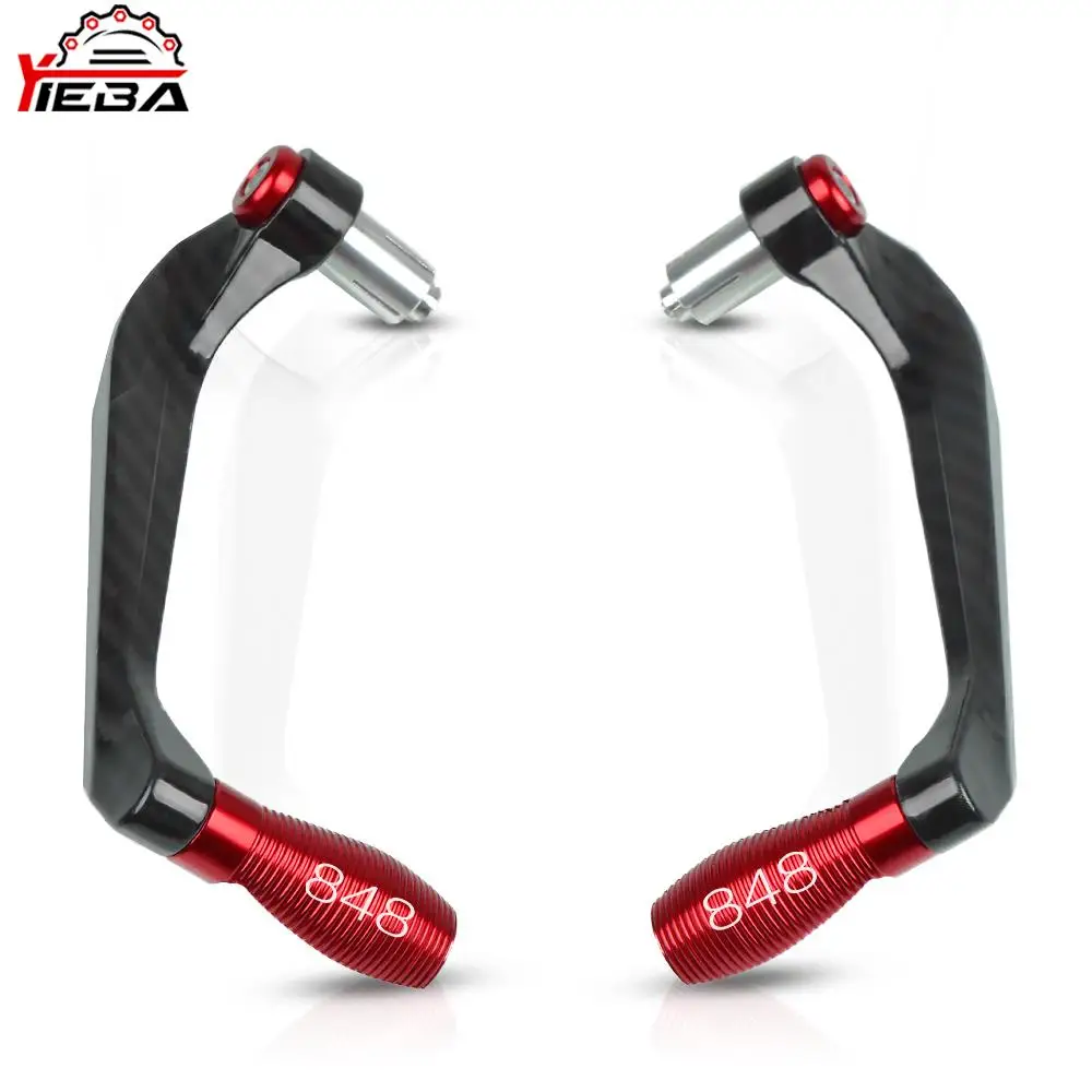 

Motorcycle Accessories Handlebar Grips Guard Brake Clutch Levers Guard Protector For DUCATI 848EVO 848 EVO 2007-2013 2008 2009