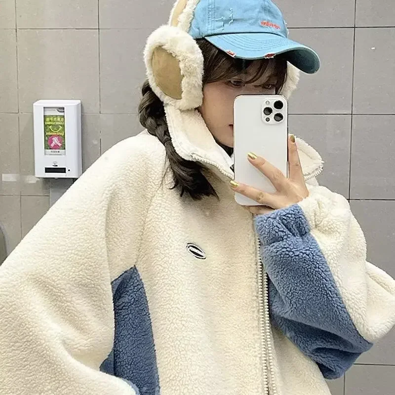 Новинка 2024 зимнее пальто с хлопковой подкладкой утолщенное теплое овечье