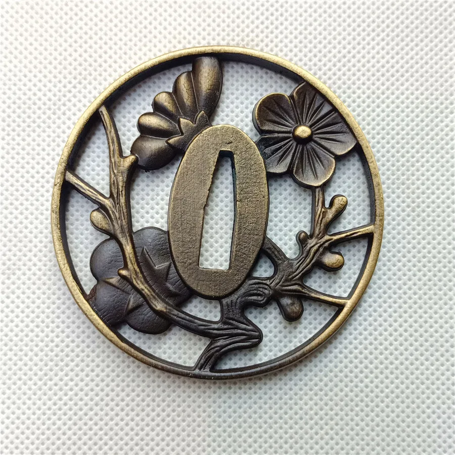 Красивый Сплав Tsuba для японской фотооборудования