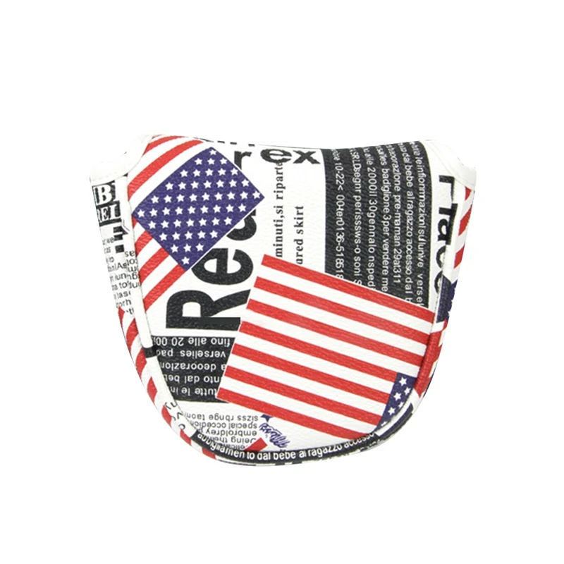 

Чехол для клюшки для гольфа полукруглая Защитная крышка из ПУ водонепроницаемая ткань утолщенный плюшевый защитный чехол полукруглая