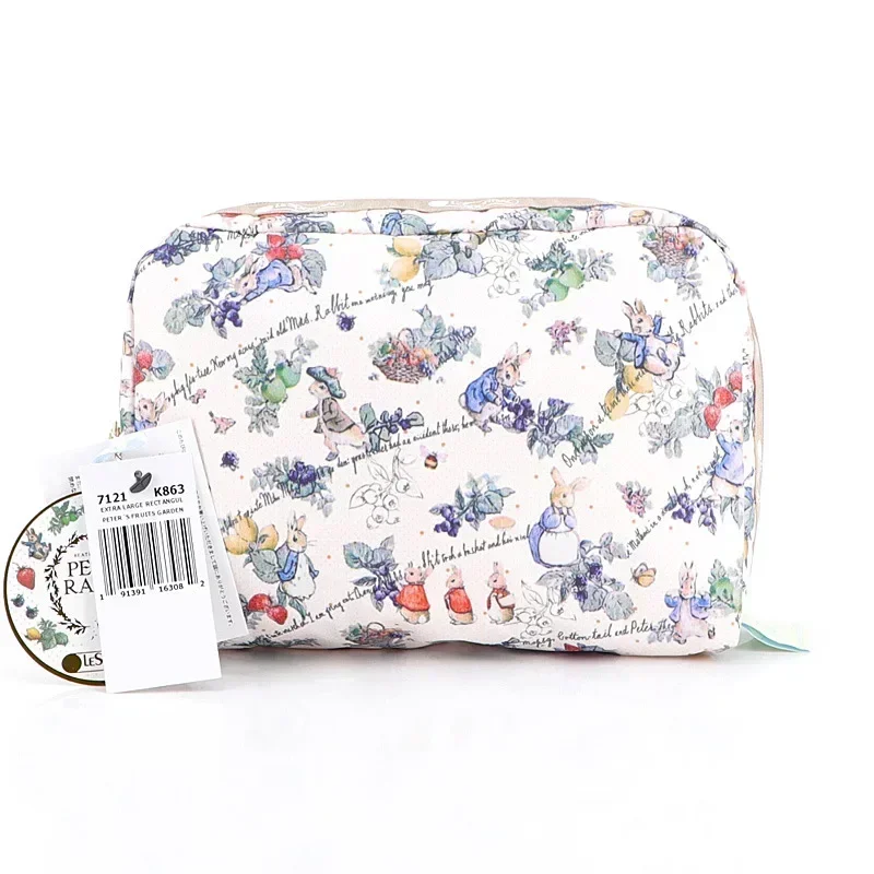 Lesportsacs Сумка Hello Kitty 7121 с рисунком Кролика Питера Снупи для девочек 16*23*7 см