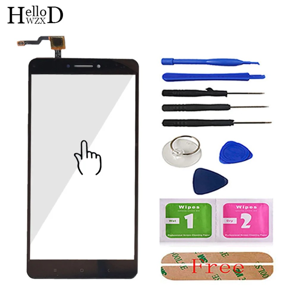 

6.44'' Mobile TouchGlass Touch Screen Front Glass For Xiaomi Mi Max Touch Screen Digitizer Panel Sensor Repair Tools