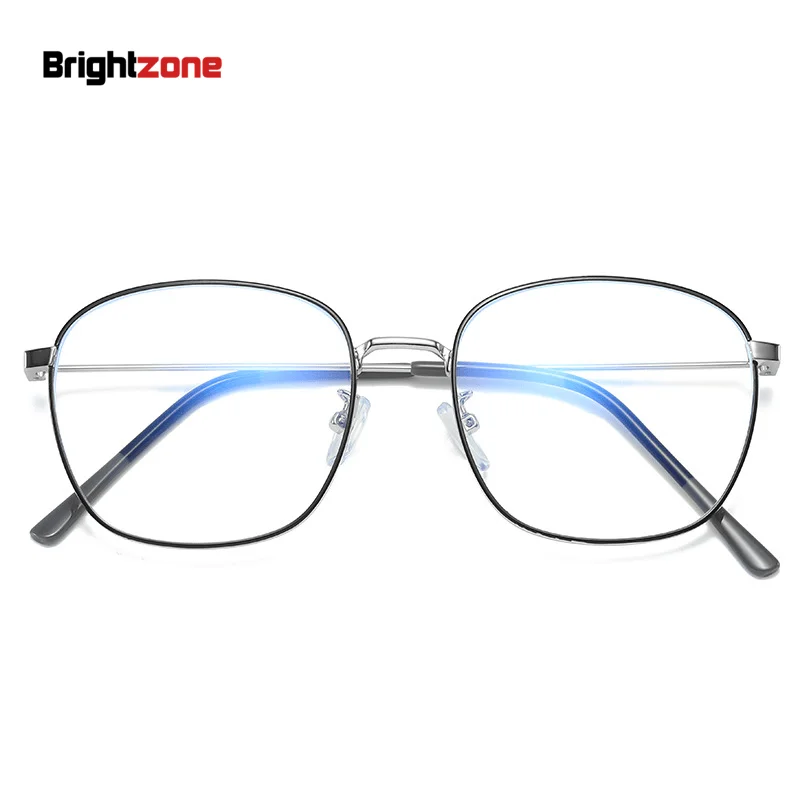 Модные корейские очки унисекс с защитой от синего излучения плоская большая