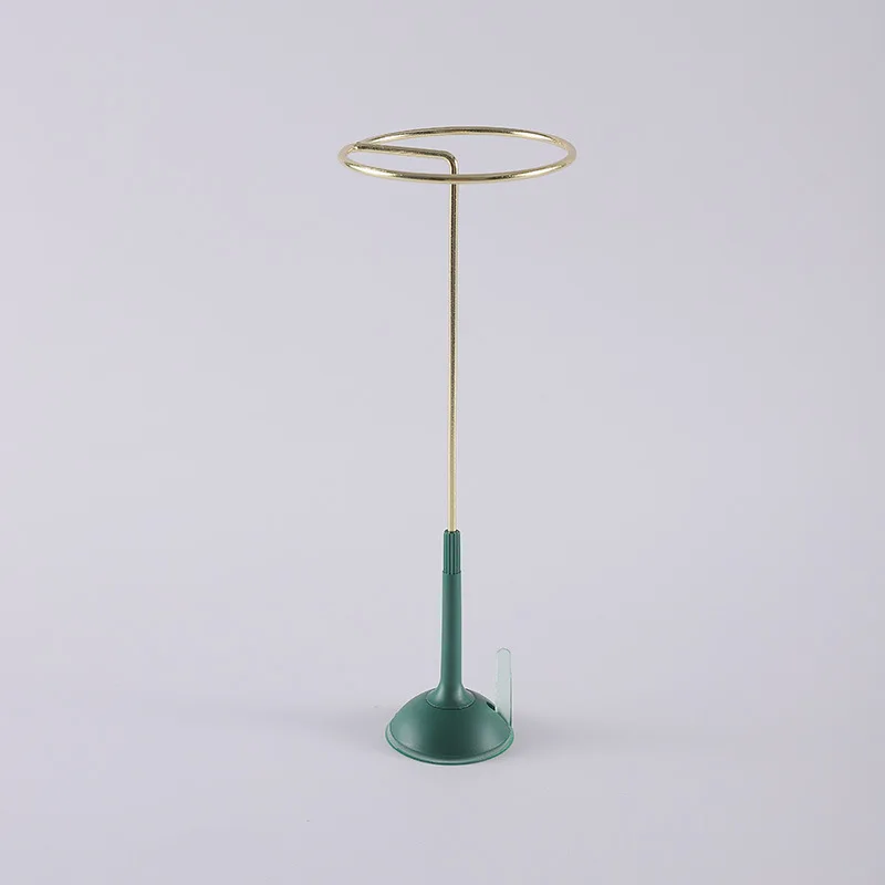 Ваза для цветов металлическая подставка декоративная ваза с силиконовой