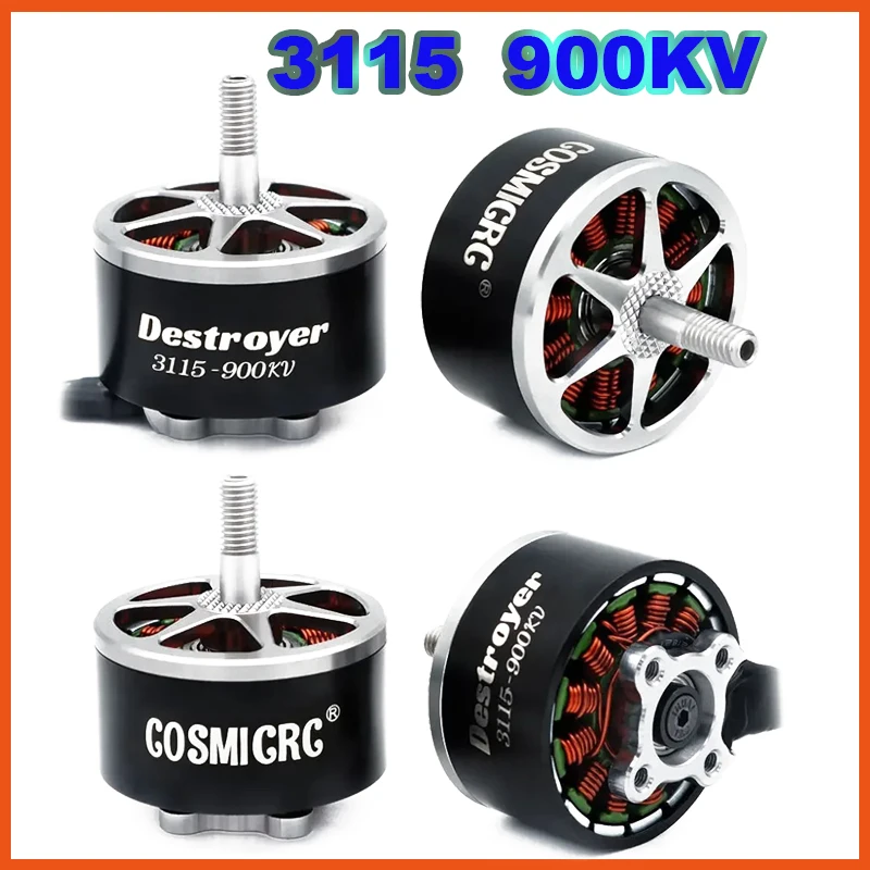 Космокк Destyoyer 3115 Pro 900KV 5-8S мотор для 10-дюймовых FPV гоночных автомобилей X-class на