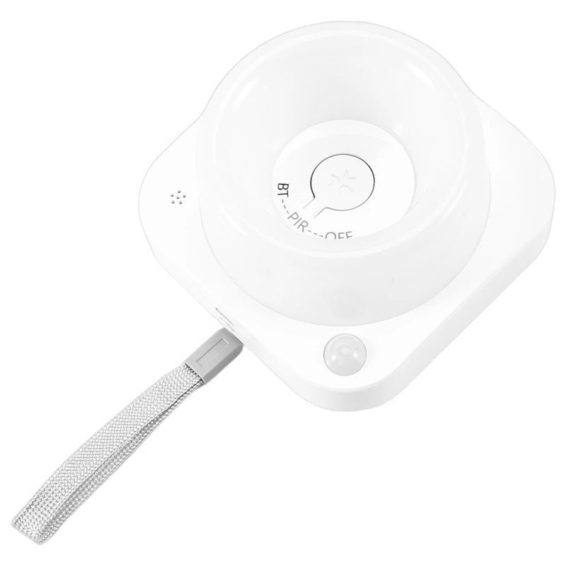 Прикроватный светильник с датчиком человеческого тела, Bluetooth-управление, красочная атмосфера, ночник, умный светильник