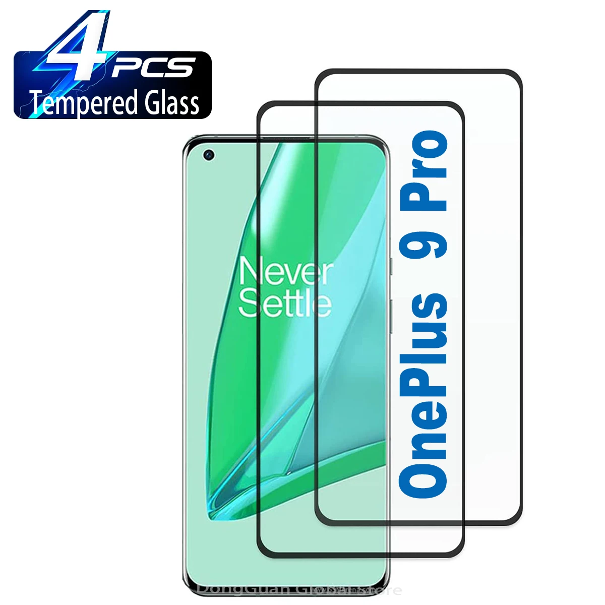 

1/4Pcs Tempered Glass For OnePlus 9 9Pro 9R 9RT Screen Protector Glass