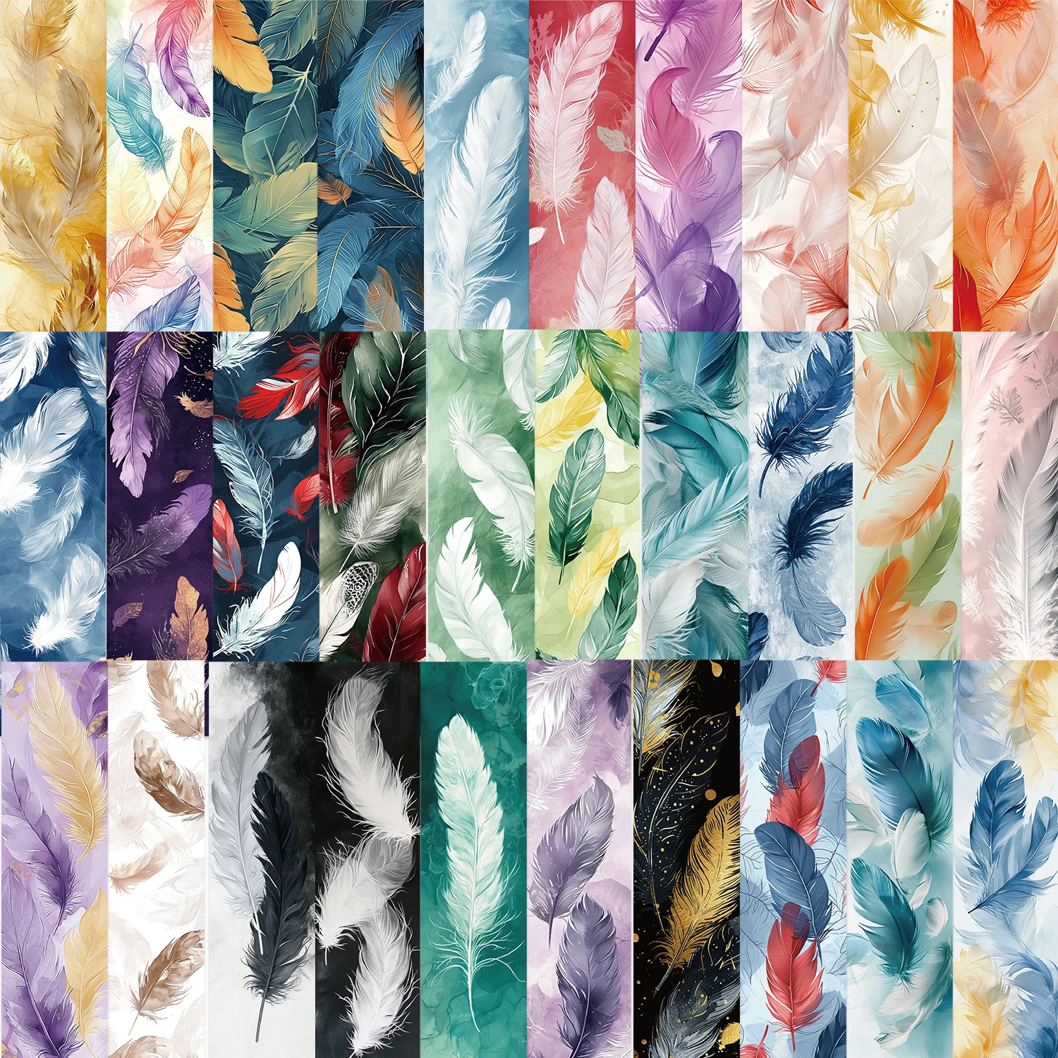 Минималистичные перфорированные закладки из 30 предметов подходящие для страниц