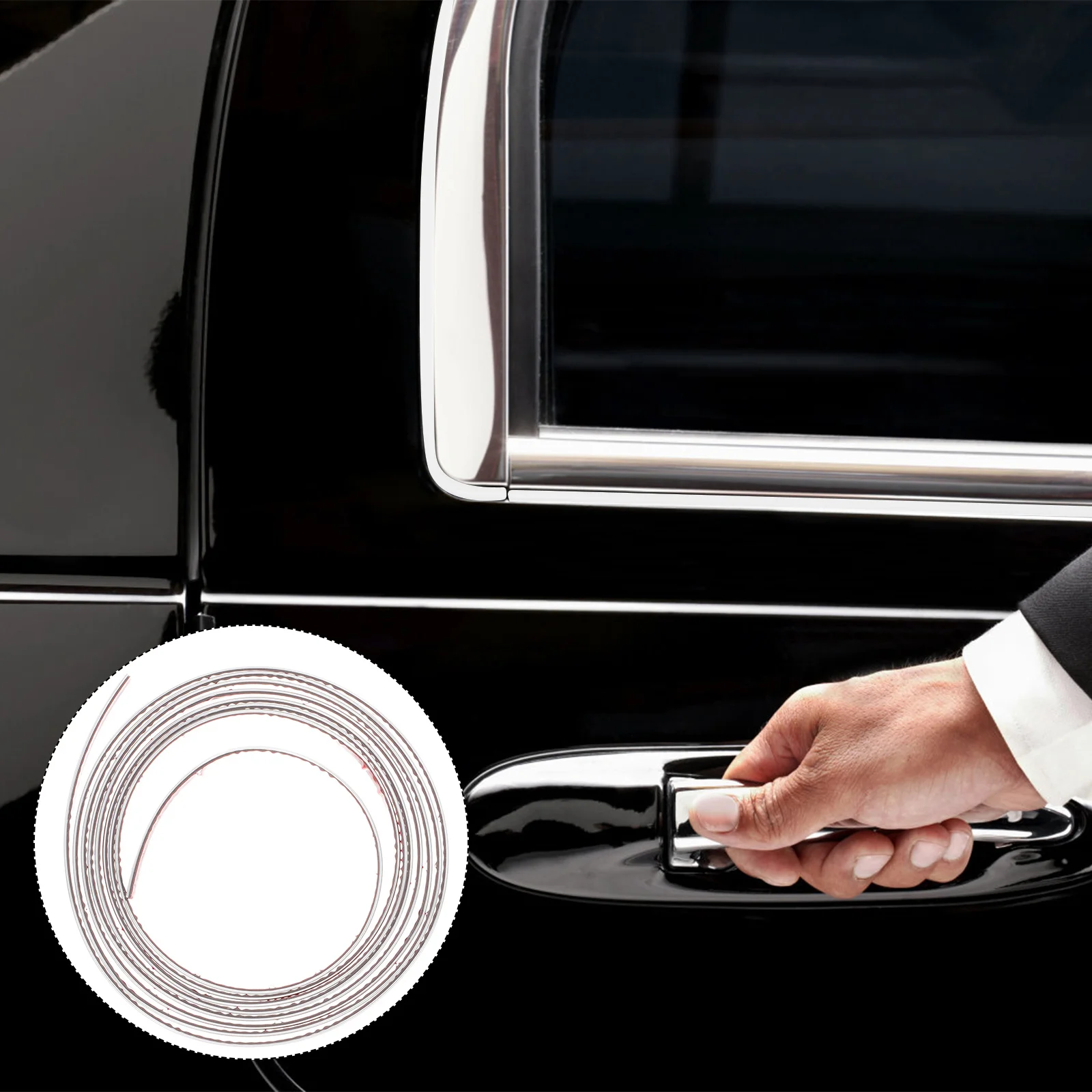 

Automotive Windshield Door Weather Stripping Replacement Window Protector Trim Car Accessories Exterior Seal Auto Sill Edges