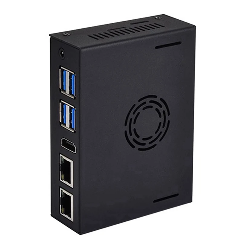 Специальный металлический корпус для Visionfive2 с охлаждающим вентилятором