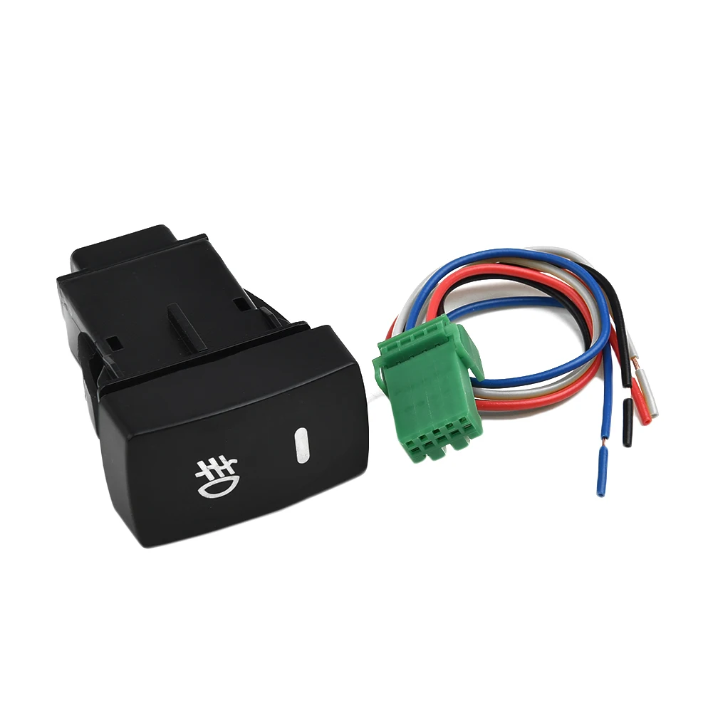 

5Pin LED Car Push Button Fog Light Switch With Wire For Honda Civic Acc/ord C/RV High Quality And Durable