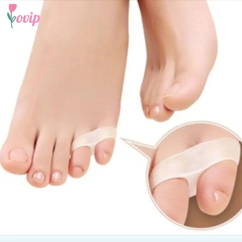 

2PCS toe pinkie thumb for daily use Silicone gel Toe bunion guard foot care little toe separator